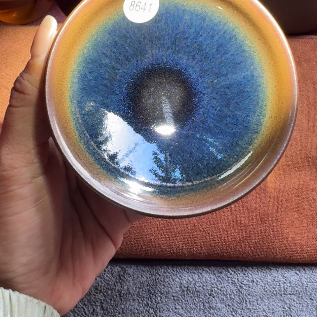 茶盏8641 秋罗龙窑柴烧全手工高端茶盏