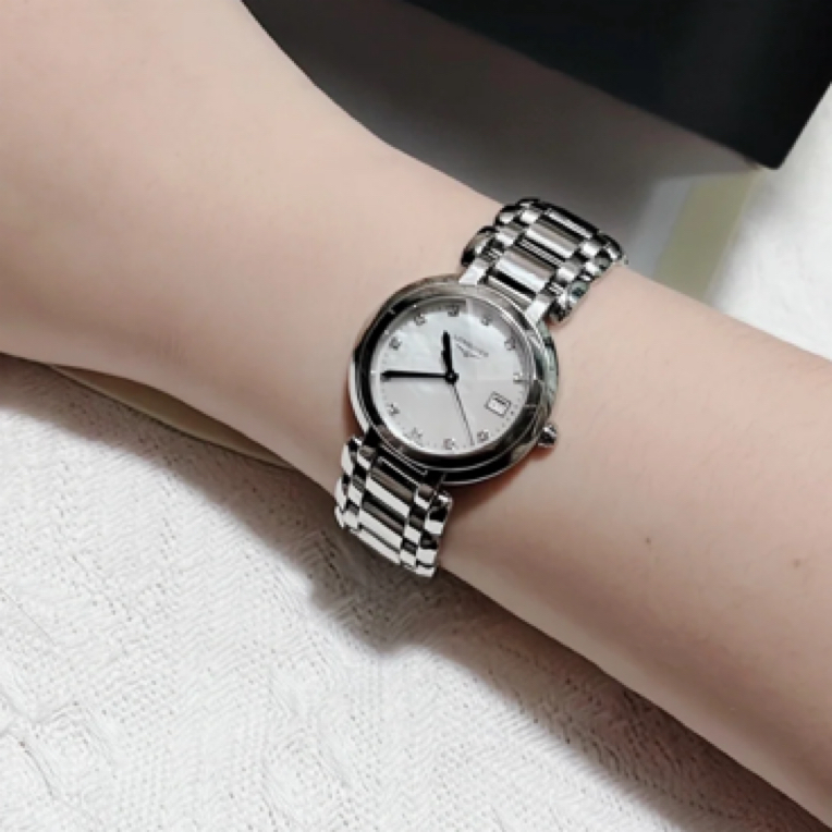 99新 Longines/浪琴 浪琴心月/女士/自动机械/26.5mm/L81114876