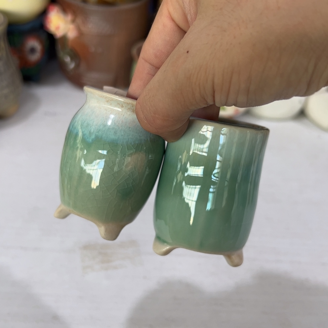 陶瓷多肉小花盆@@1946