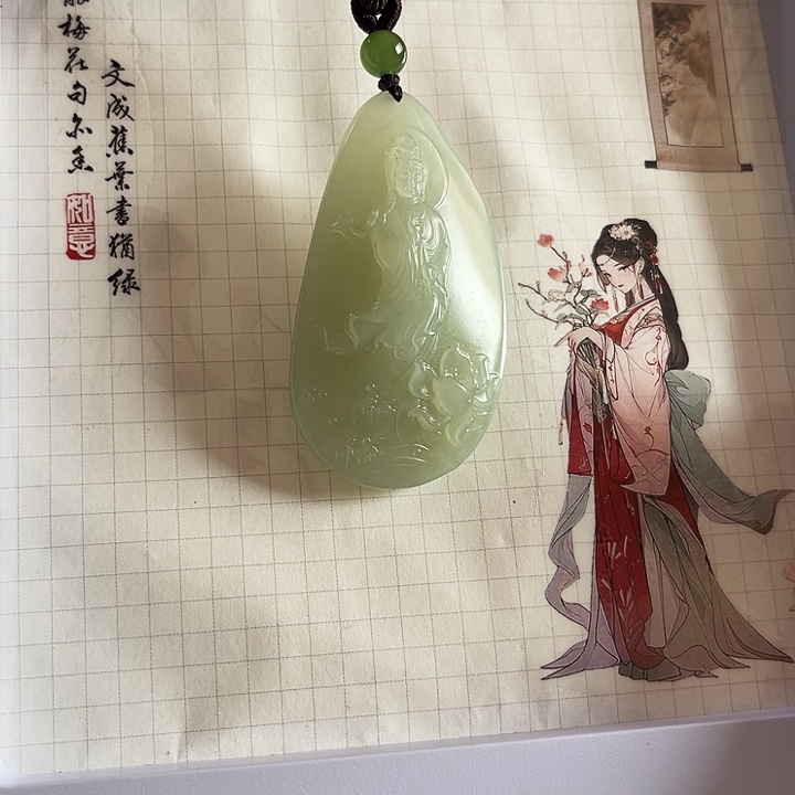 云***6和田玉未镶嵌颈饰