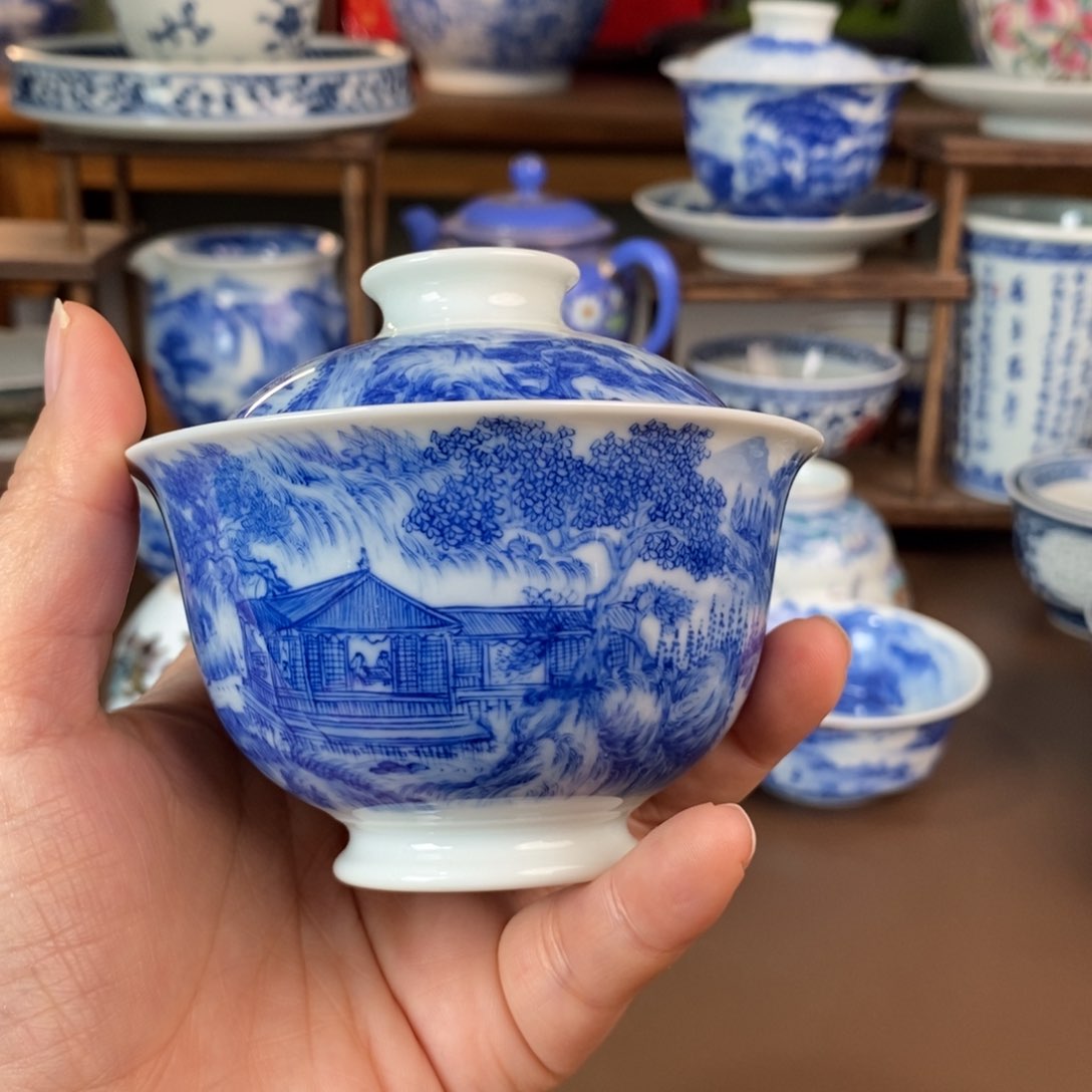 景德镇陶瓷手工手绘
