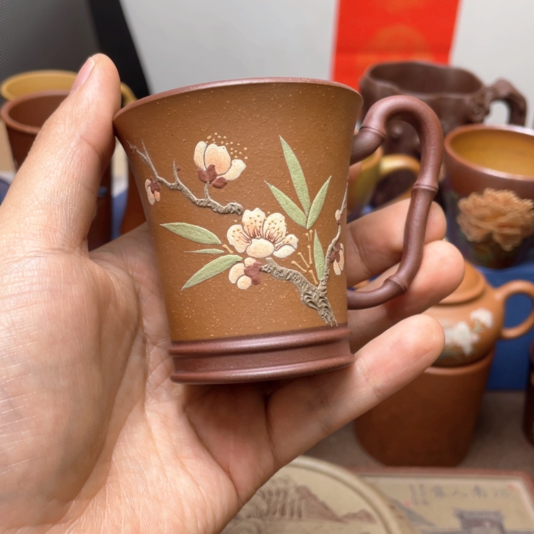 紫砂茶杯紫砂主人杯100cc