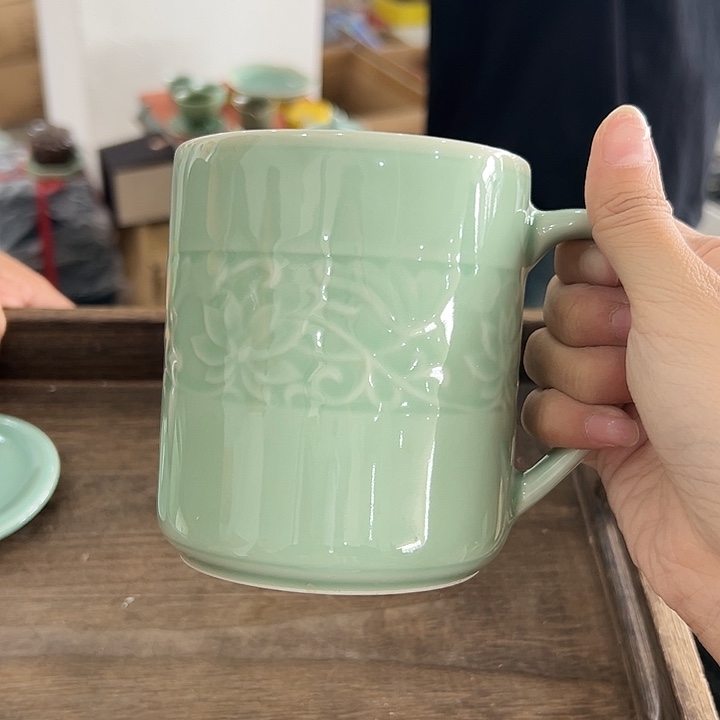 小米茶器龙泉青瓷