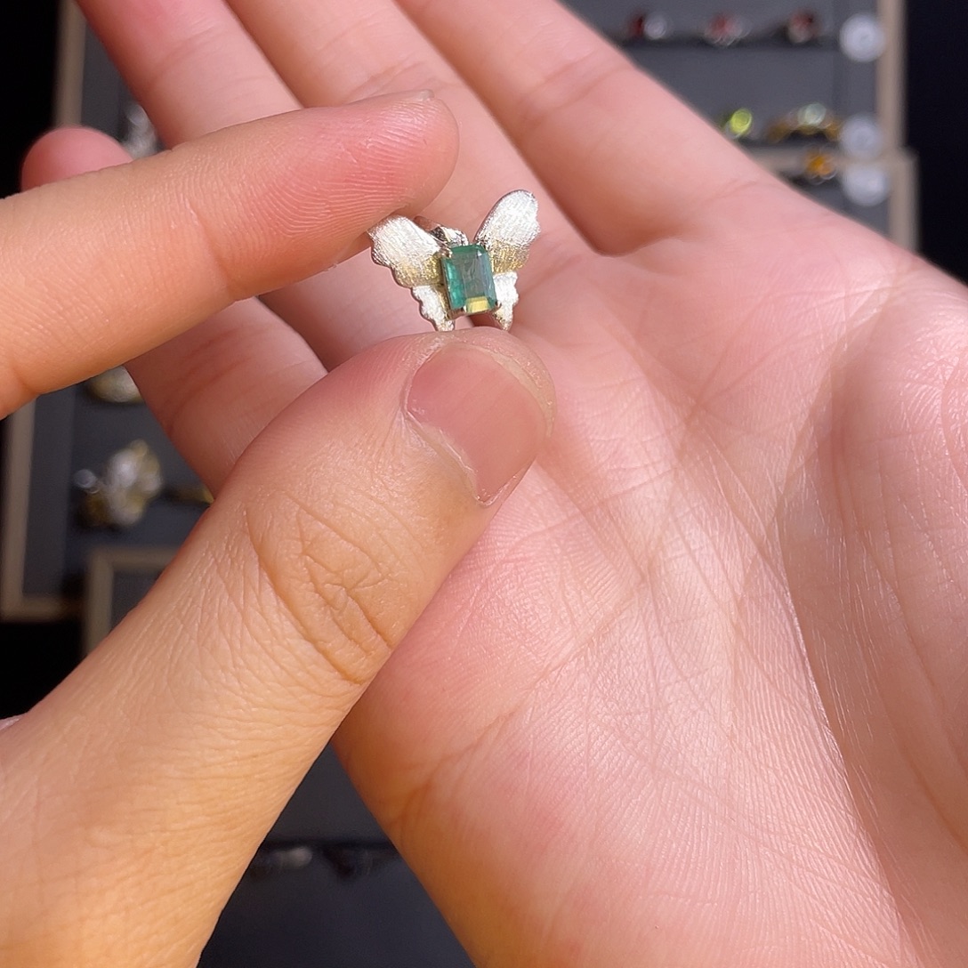 吊坠925银羽毛不带证链接