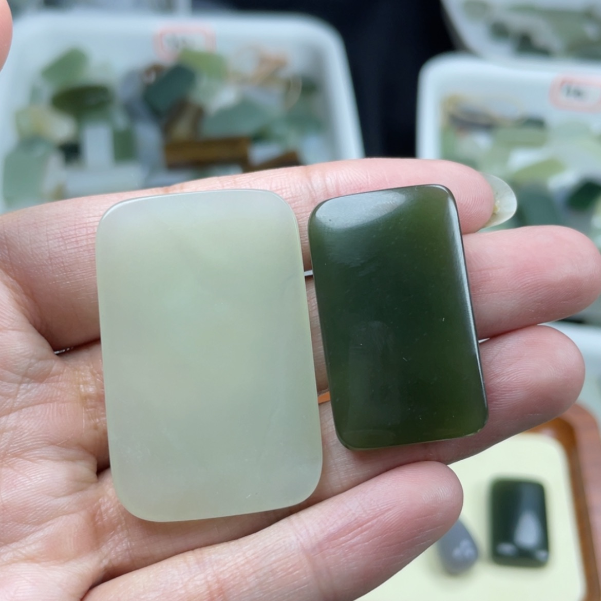 【闪购商品】和田玉颈饰未镶嵌小***包