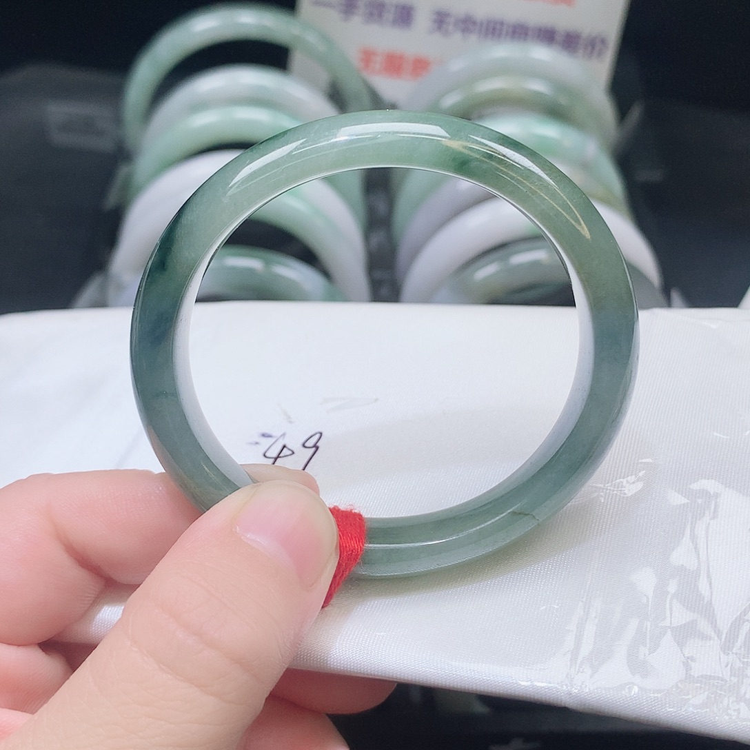 翡翠未镶嵌手镯139