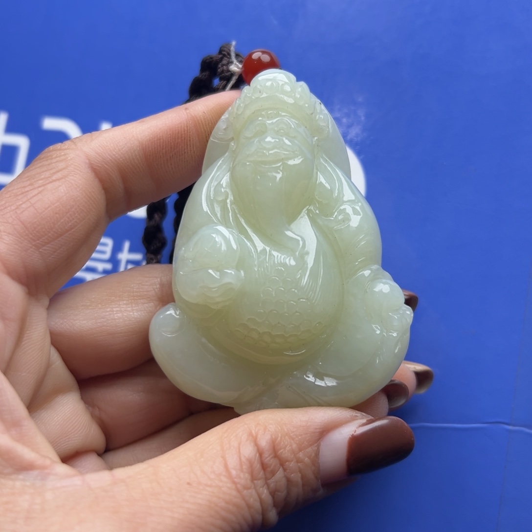 和田玉挂件未镶嵌阳