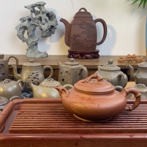 手工艺品琉璃紫砂壶