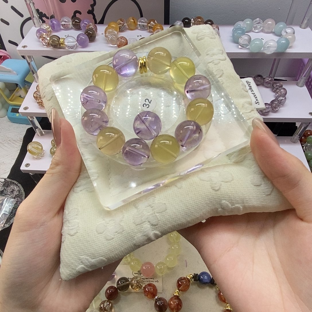 水晶未镶嵌手链水晶手串