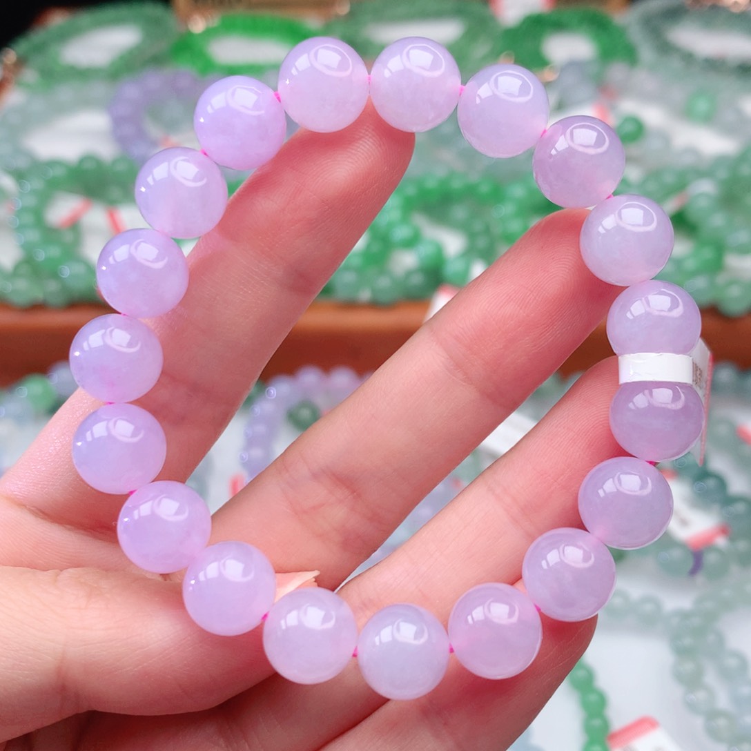 翡翠手链未镶嵌翡翠10mm