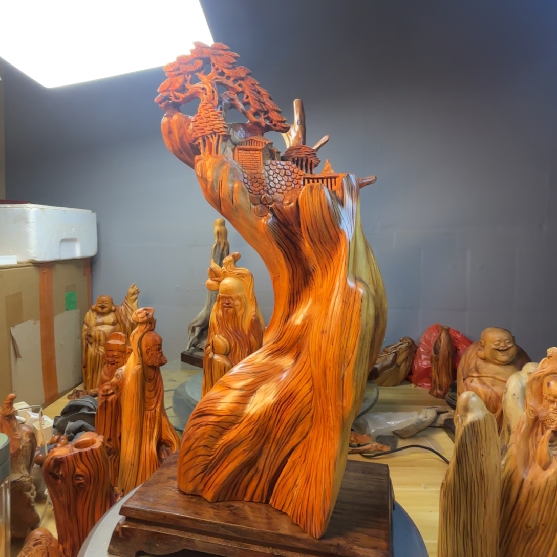 徐***畅柏木（崖柏）崖柏摆件6666666666