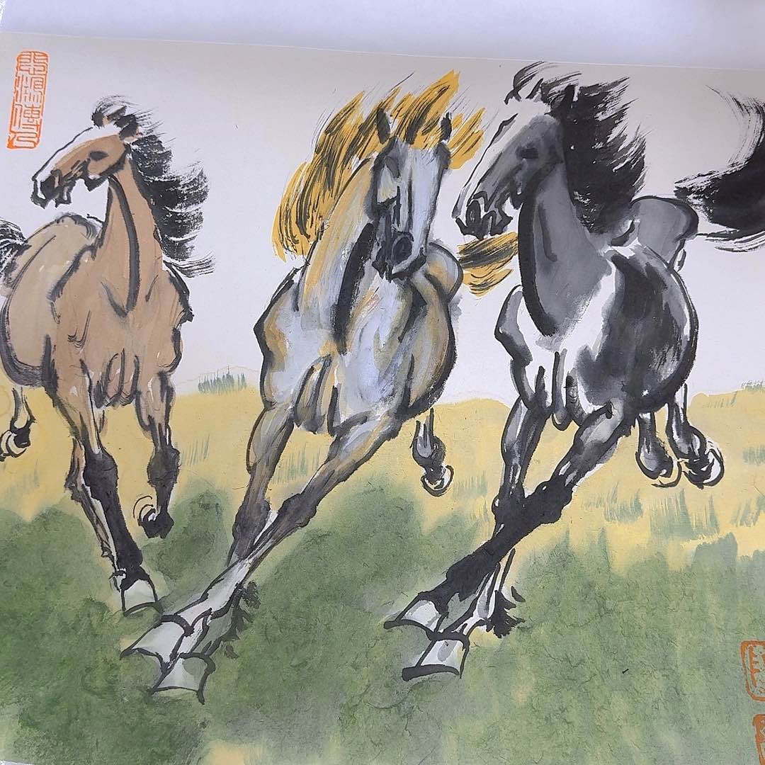 书法我在外面吃饭了哈