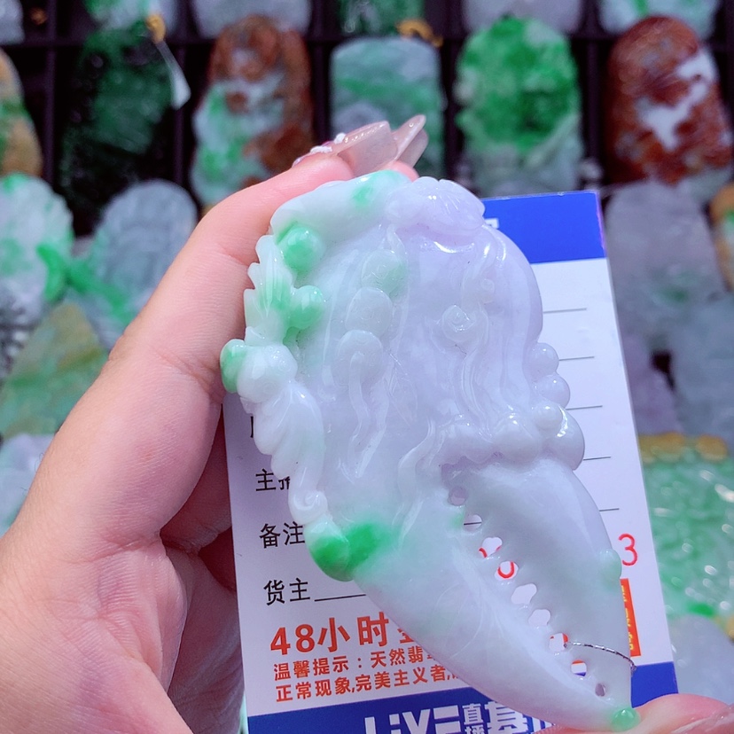【闪购商品】翡翠颈饰未镶嵌挂件