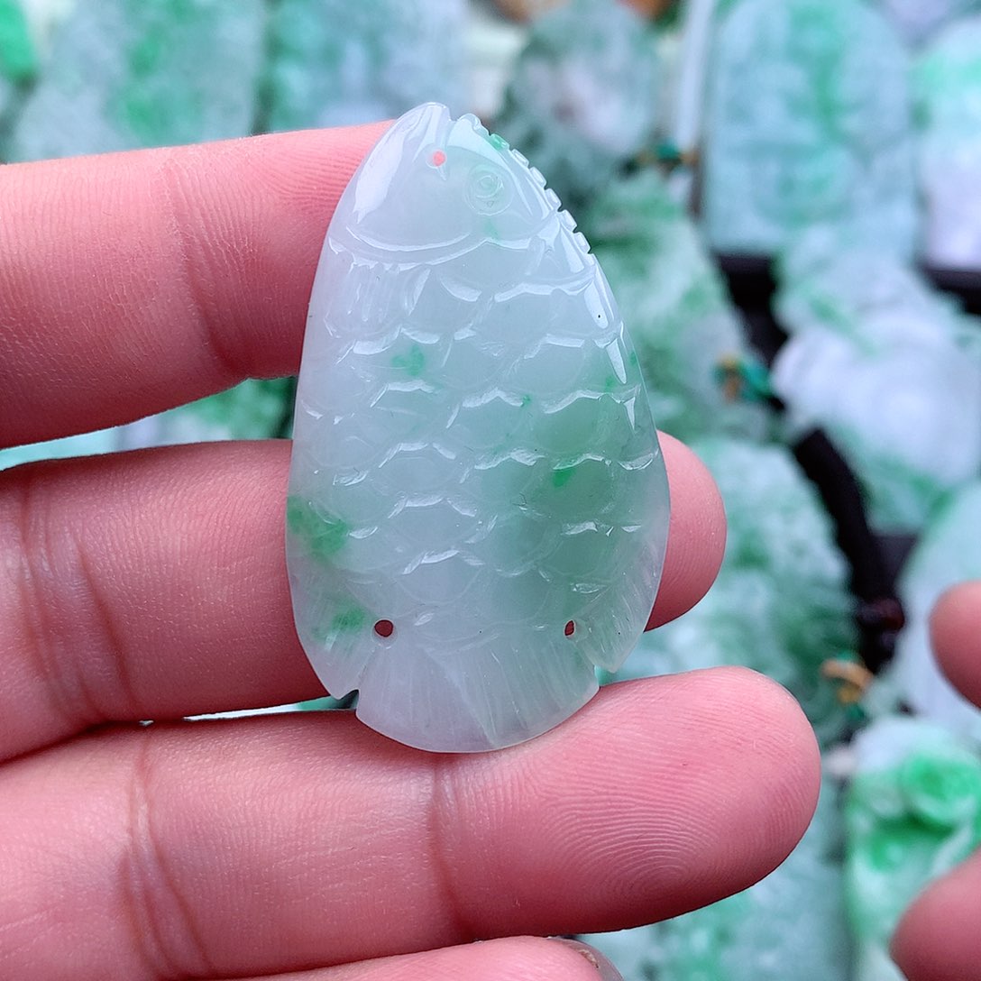 翡翠吊坠(不含链)未镶嵌