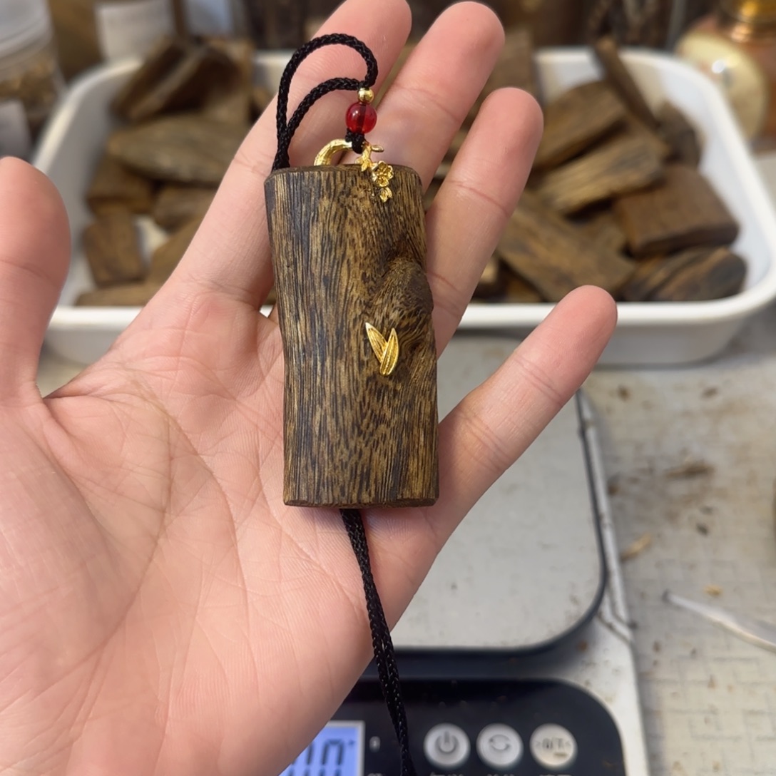 沉香沉香碎屑13克绿棋素牌