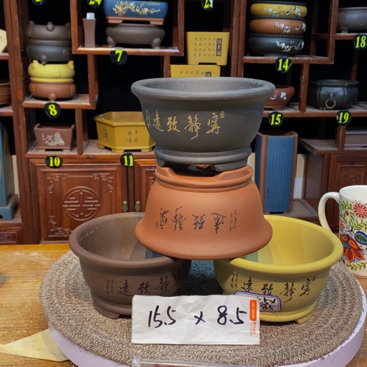 紫砂花盆紫砂艺术