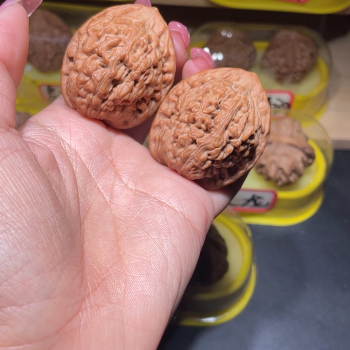 吊坠文玩核桃37莲花