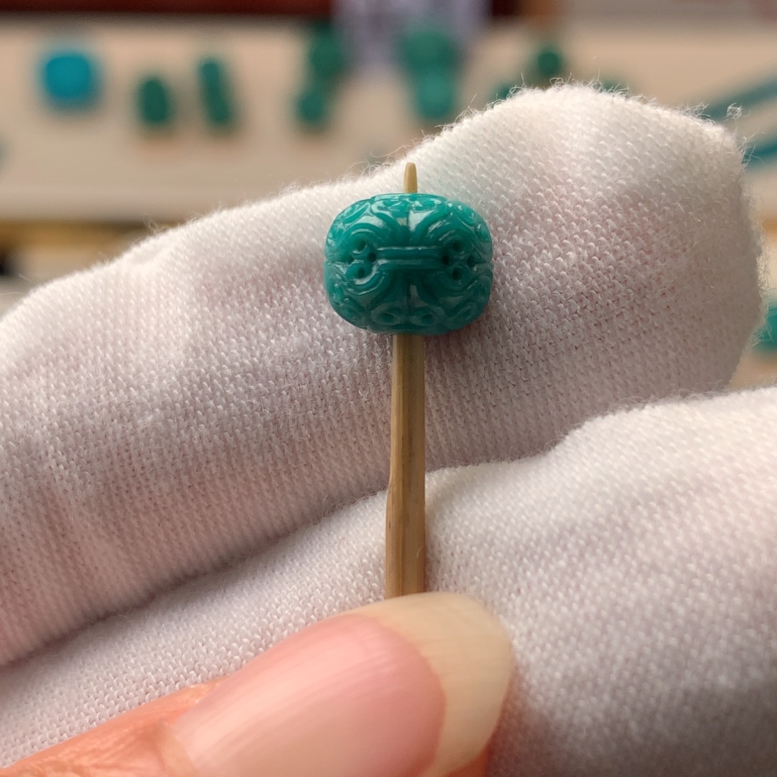 绿松石未镶嵌配饰j