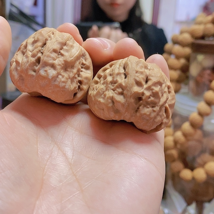 【闪购商品】文玩核桃把件39蛤蟆头