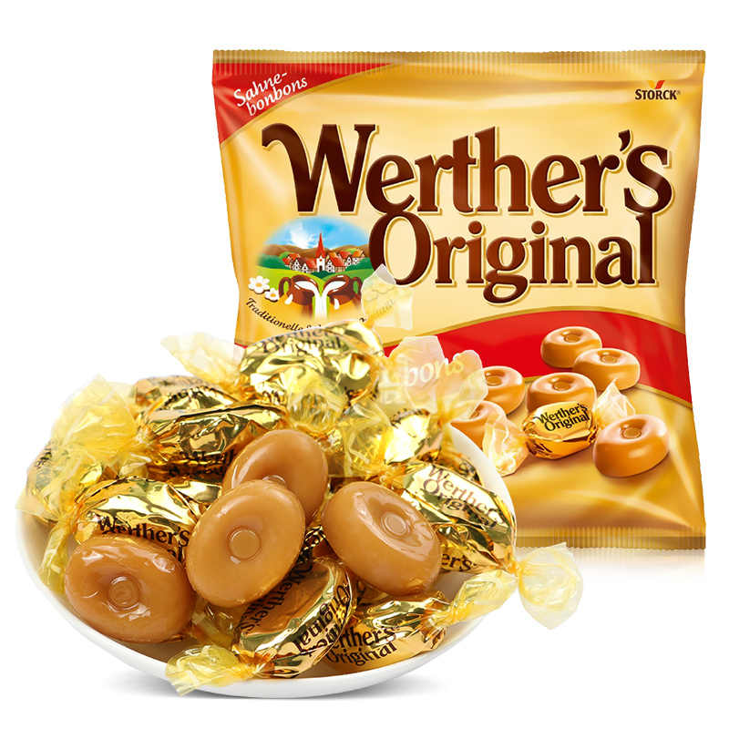 【临期】【8月12日到期】storck德国进口Werther’s焦糖夹心奶油糖果