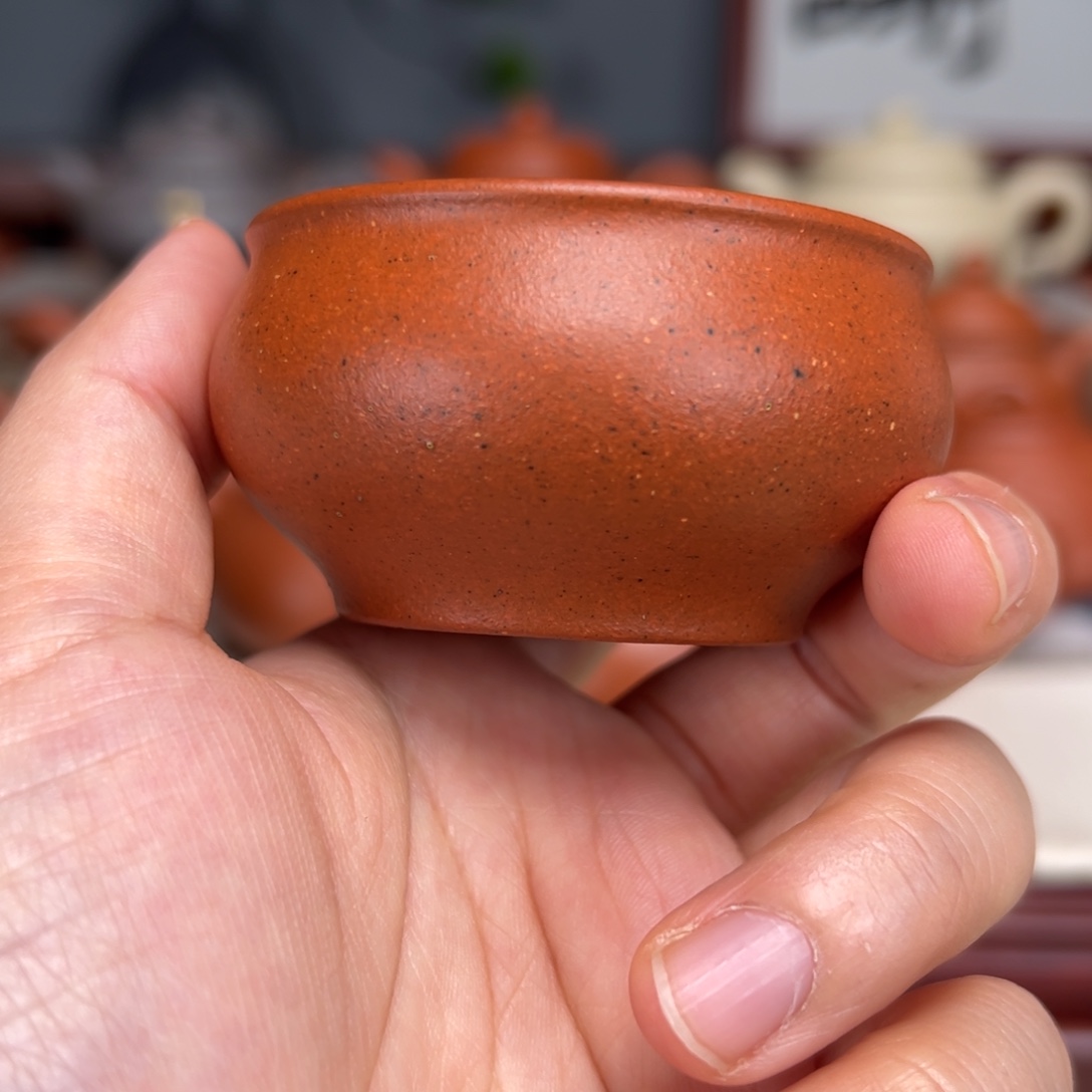 茶壶紫砂宝山红泥50