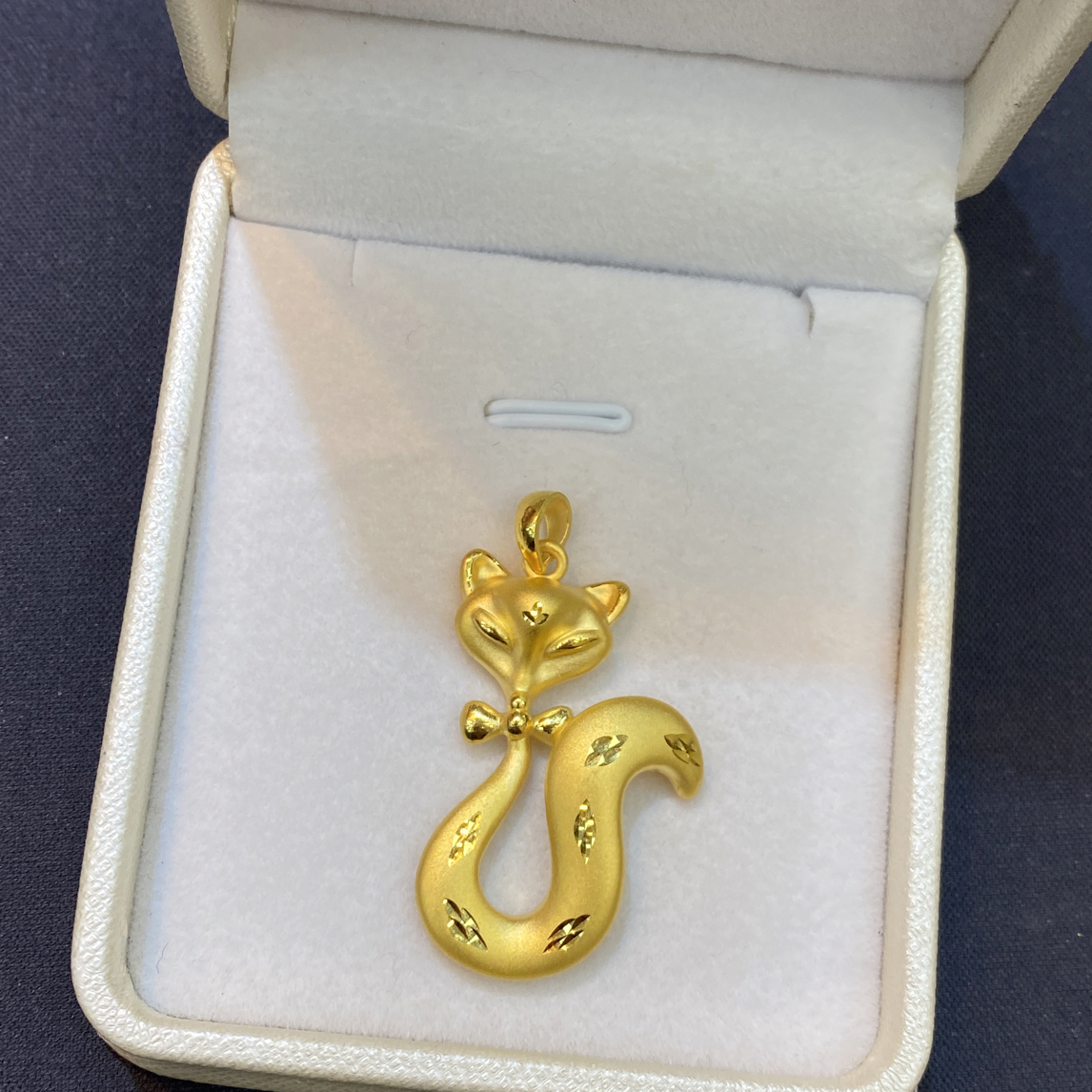 足金999（狐狸➕4金珠）投资金条攒黄金悦己送礼