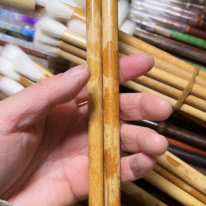 2支细光峰纯羊毫中楷