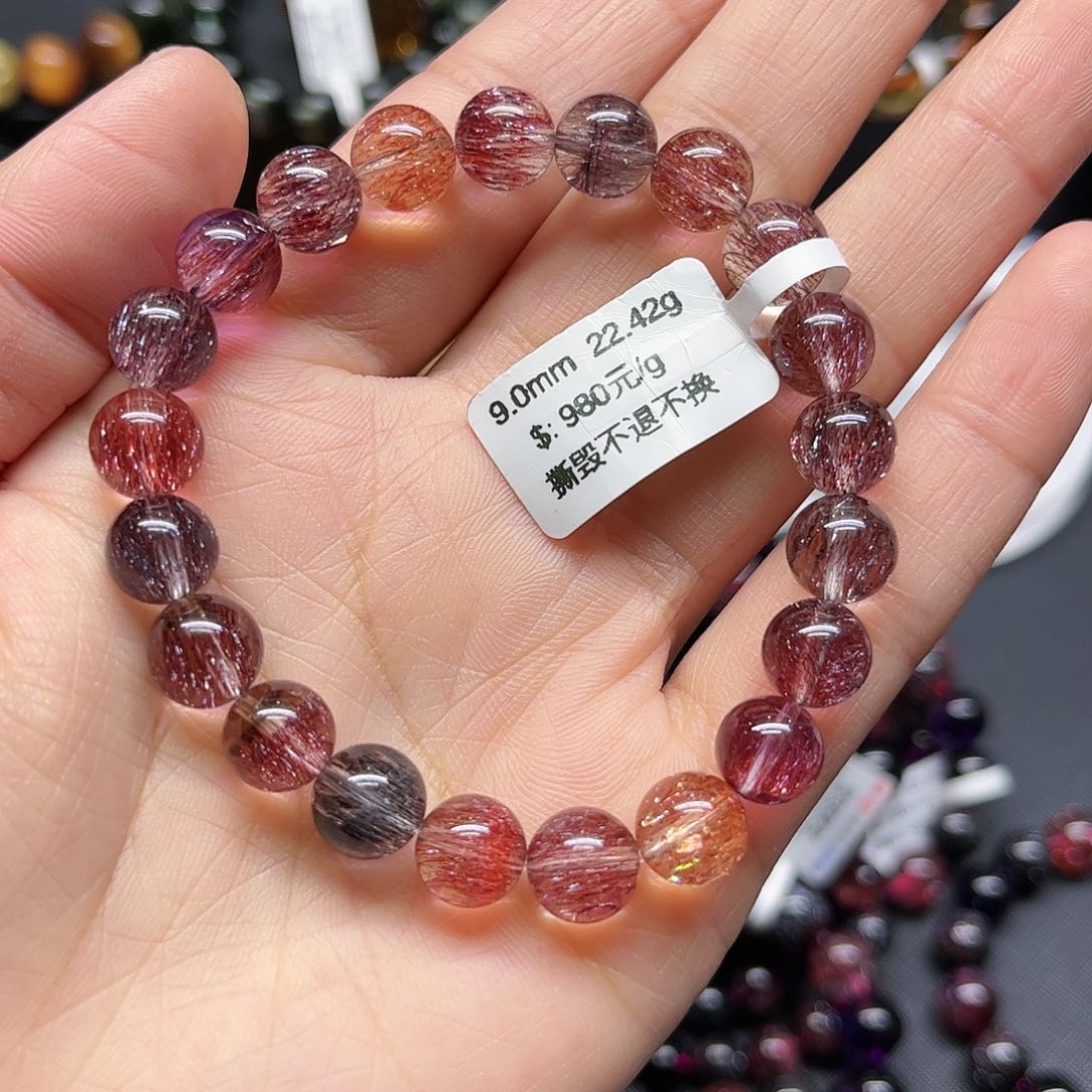 水晶手链未镶嵌手链