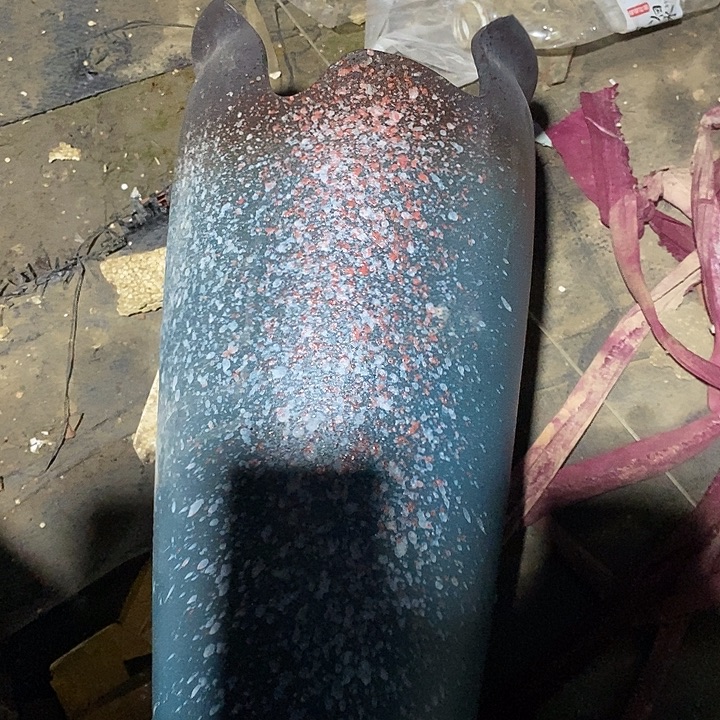 紫砂花盆高度45口径20