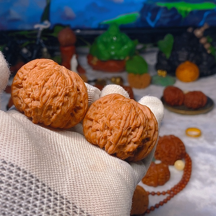 文玩核桃把件天花板磨