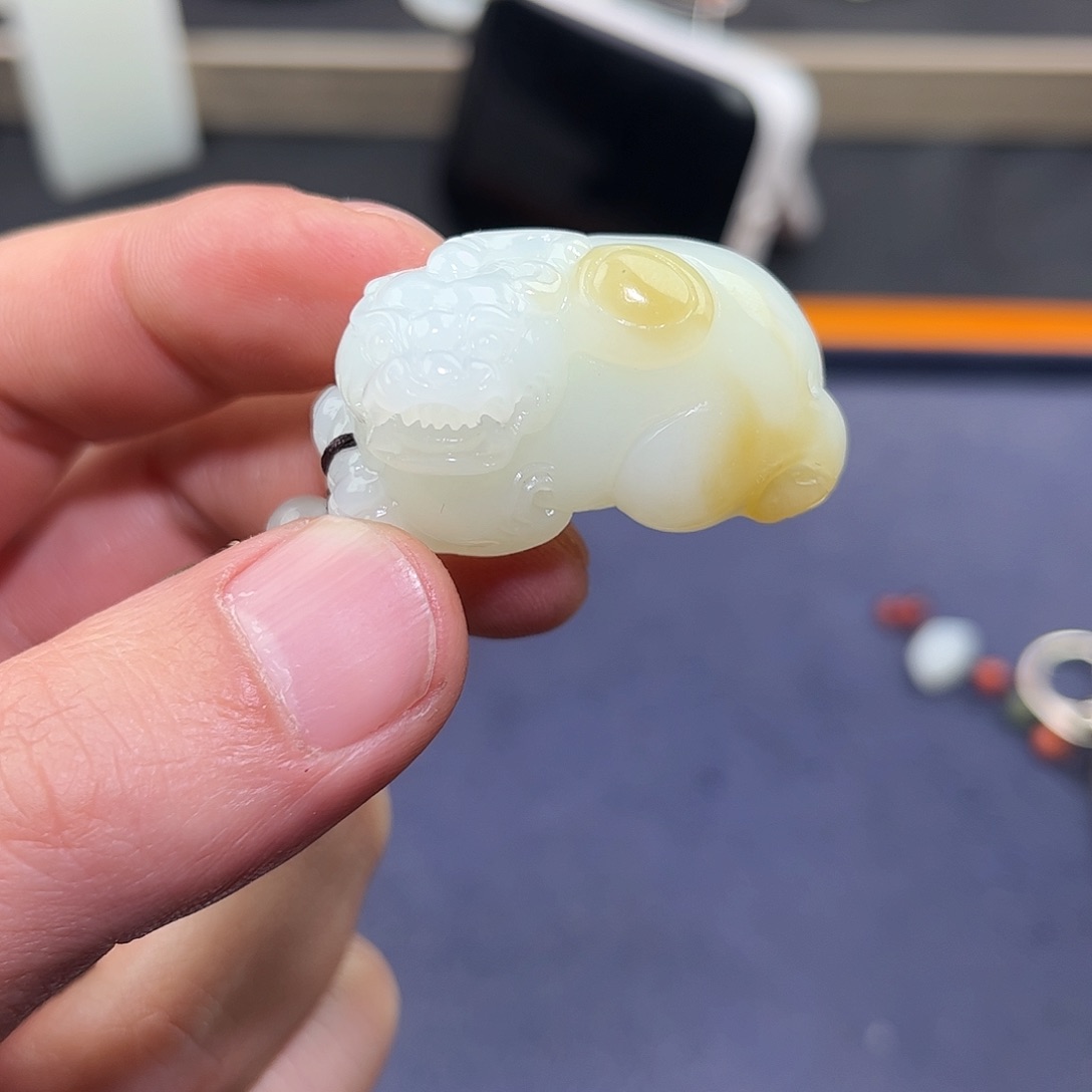 和田玉挂件未镶嵌大****1