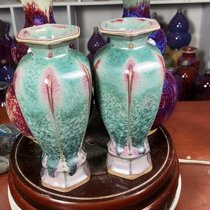 尚峰钧窑作品摆件