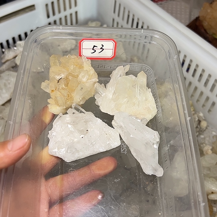 富***豪未镶嵌珠宝半成品水晶