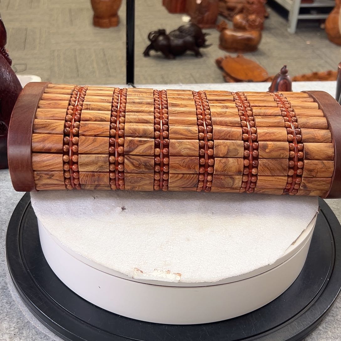 木披****1越南黄花梨 长34.5 高8.5