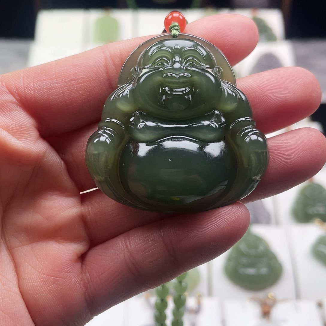 和田玉颈饰未镶嵌45