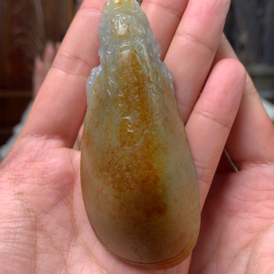 和田玉把件未镶嵌