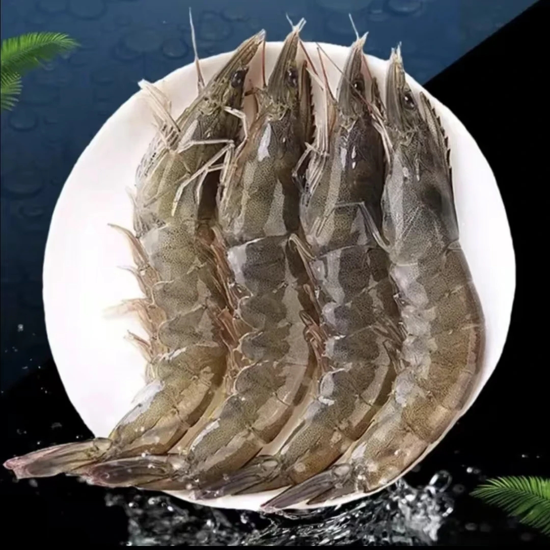 SC【青岛大虾】肉质鲜嫩大个头海水大虾单只15~18cm一盒4斤40~50只海鲜