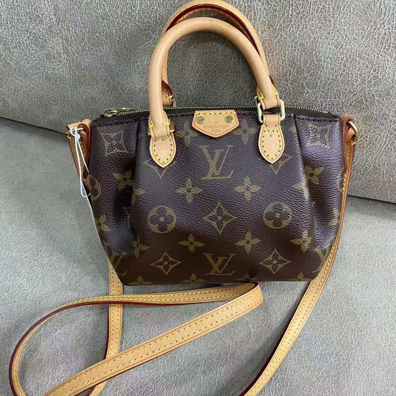 95新 LouisVuitton/路易威登 LRS/老花迷你饺子包/编码4135