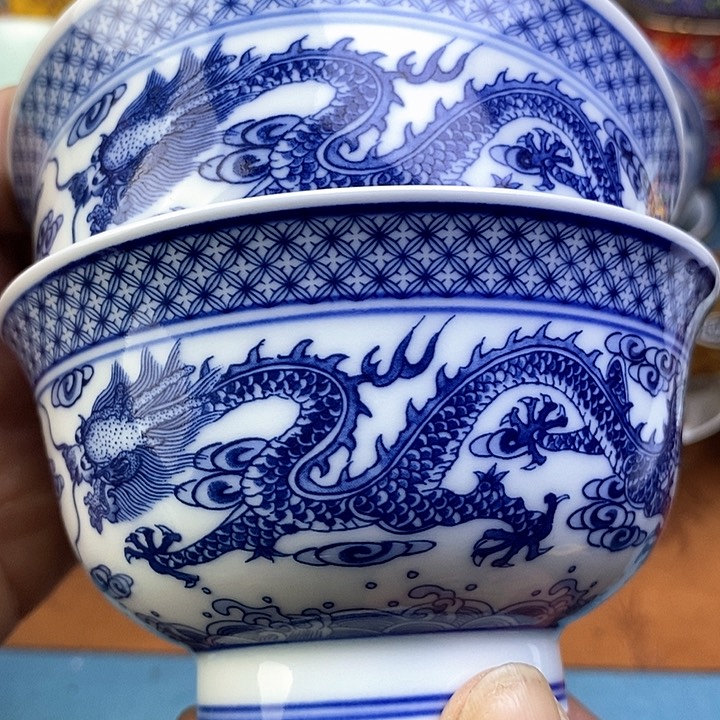 景德镇陶瓷藏式茶碗