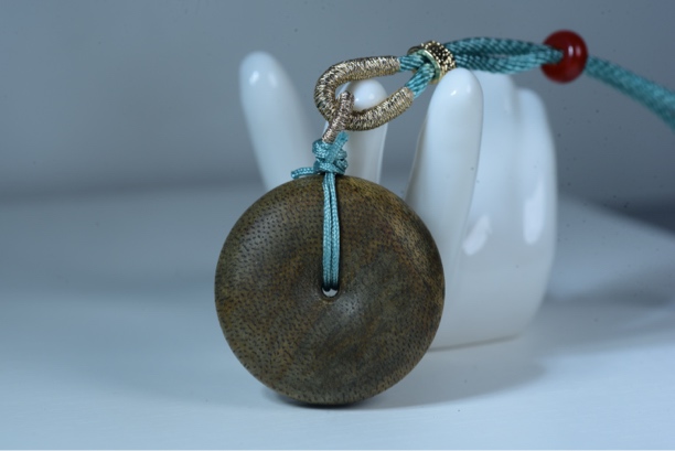 柬埔寨半沉级平安扣吊坠挂件