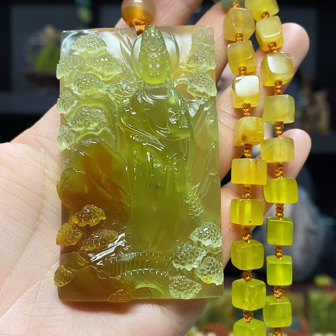 未镶嵌岫玉挂件挂件