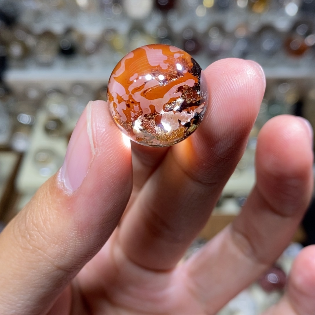 A***n珠宝半成品水晶未镶嵌18.8m