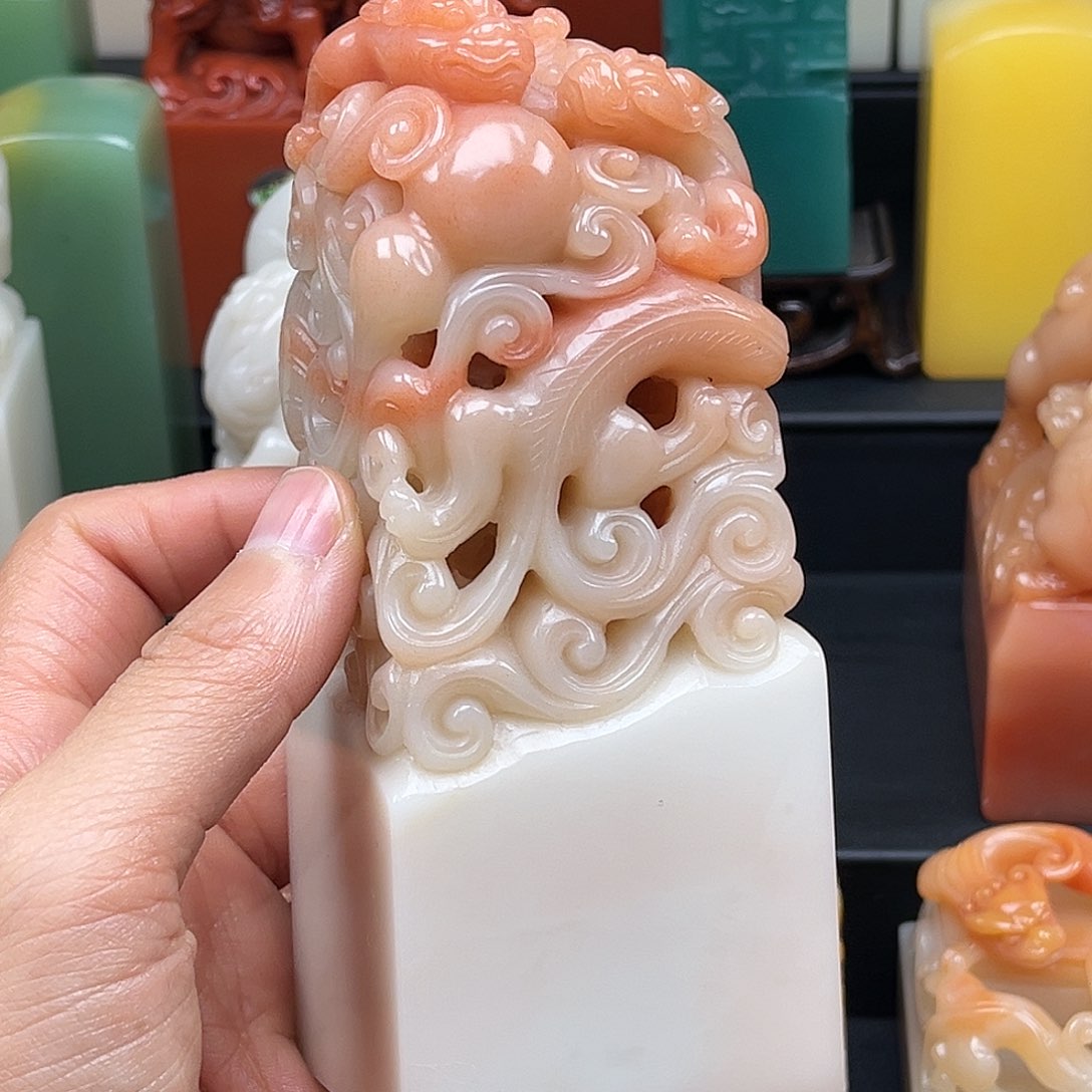 寿山石印石这一期看过不少