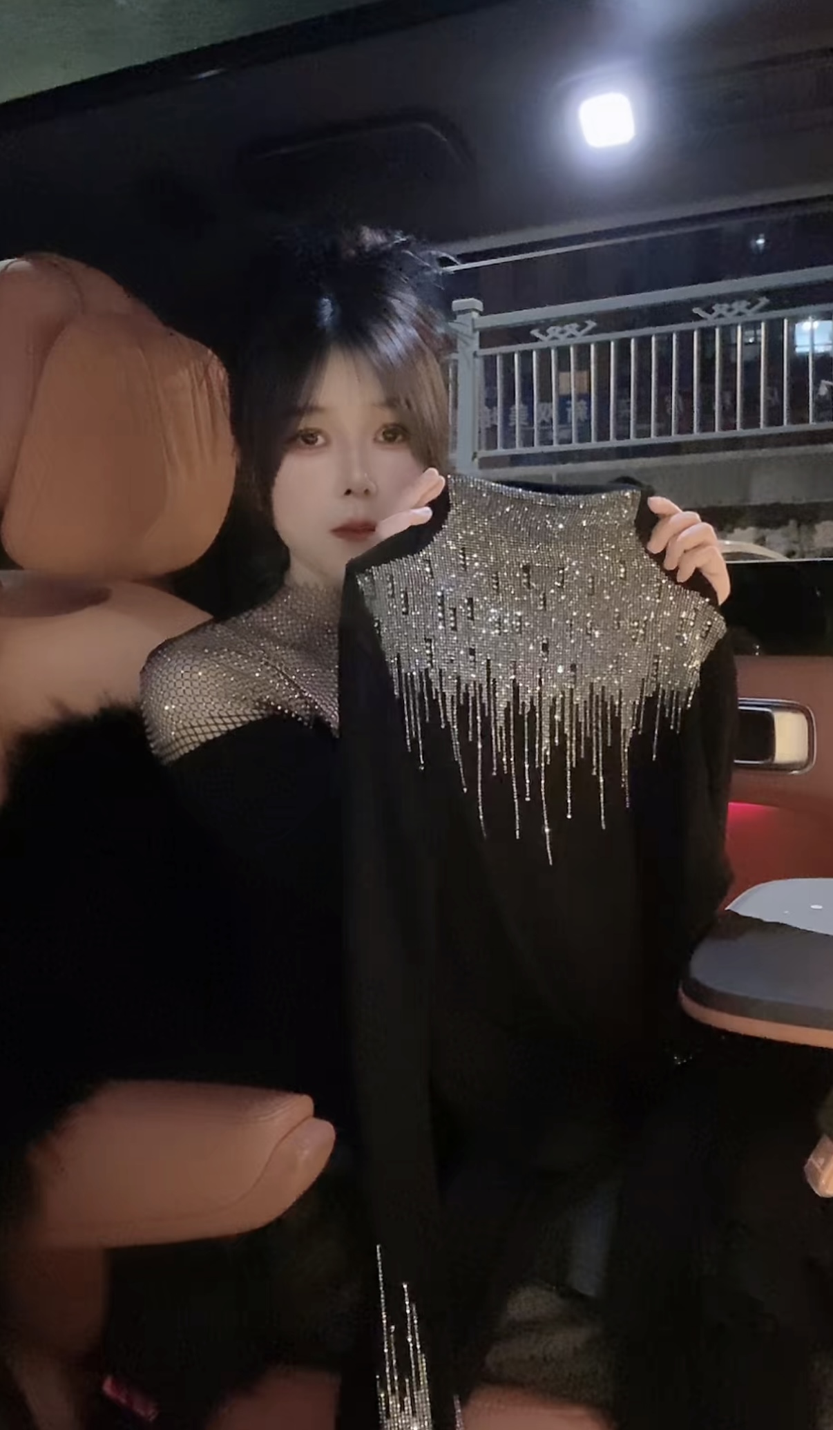 【916款】烫钻拼接细绒打底衫百搭网红