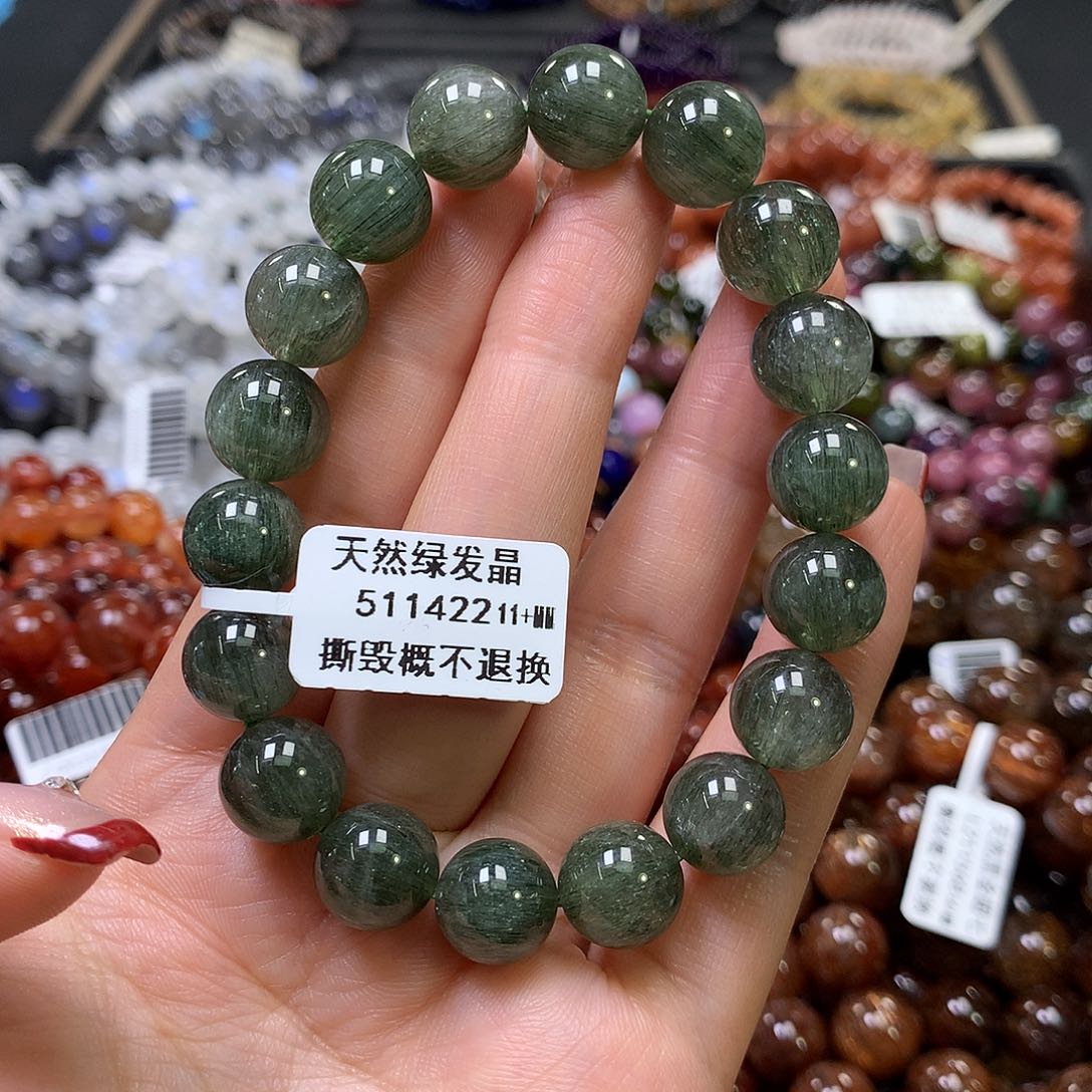 水晶手链未镶嵌，