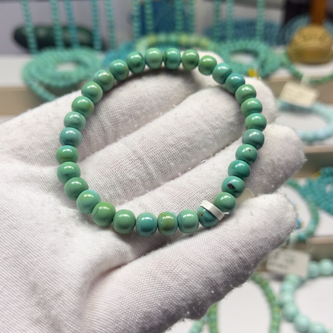 绿松石未镶嵌手链