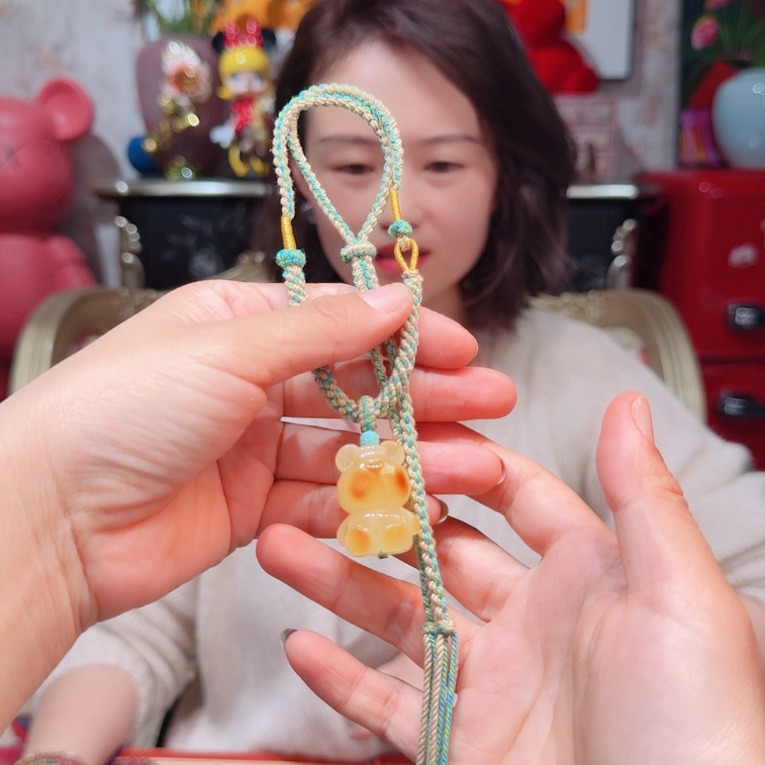 蜜蜡项链未镶嵌项链