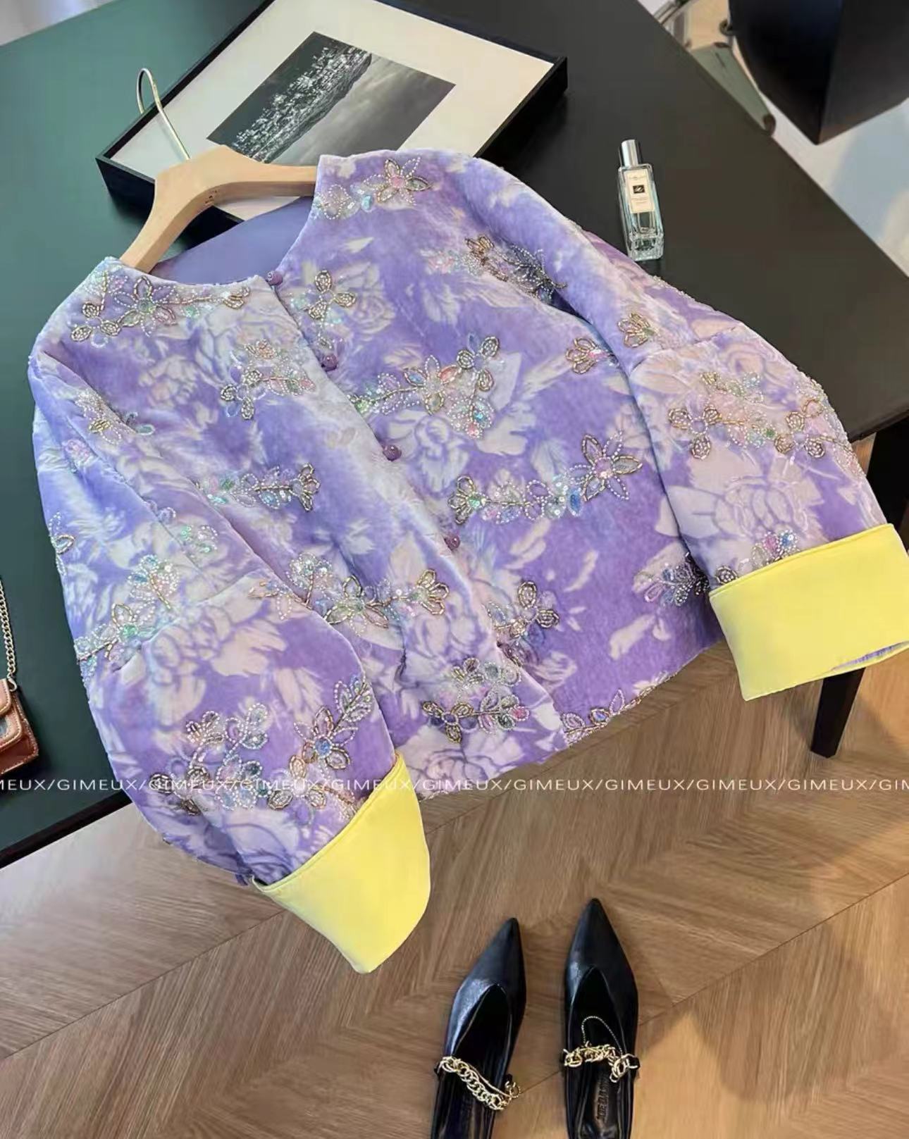 【棉服】珠翠--新中式加棉设计师高定轻奢宽松休闲复古国潮百搭