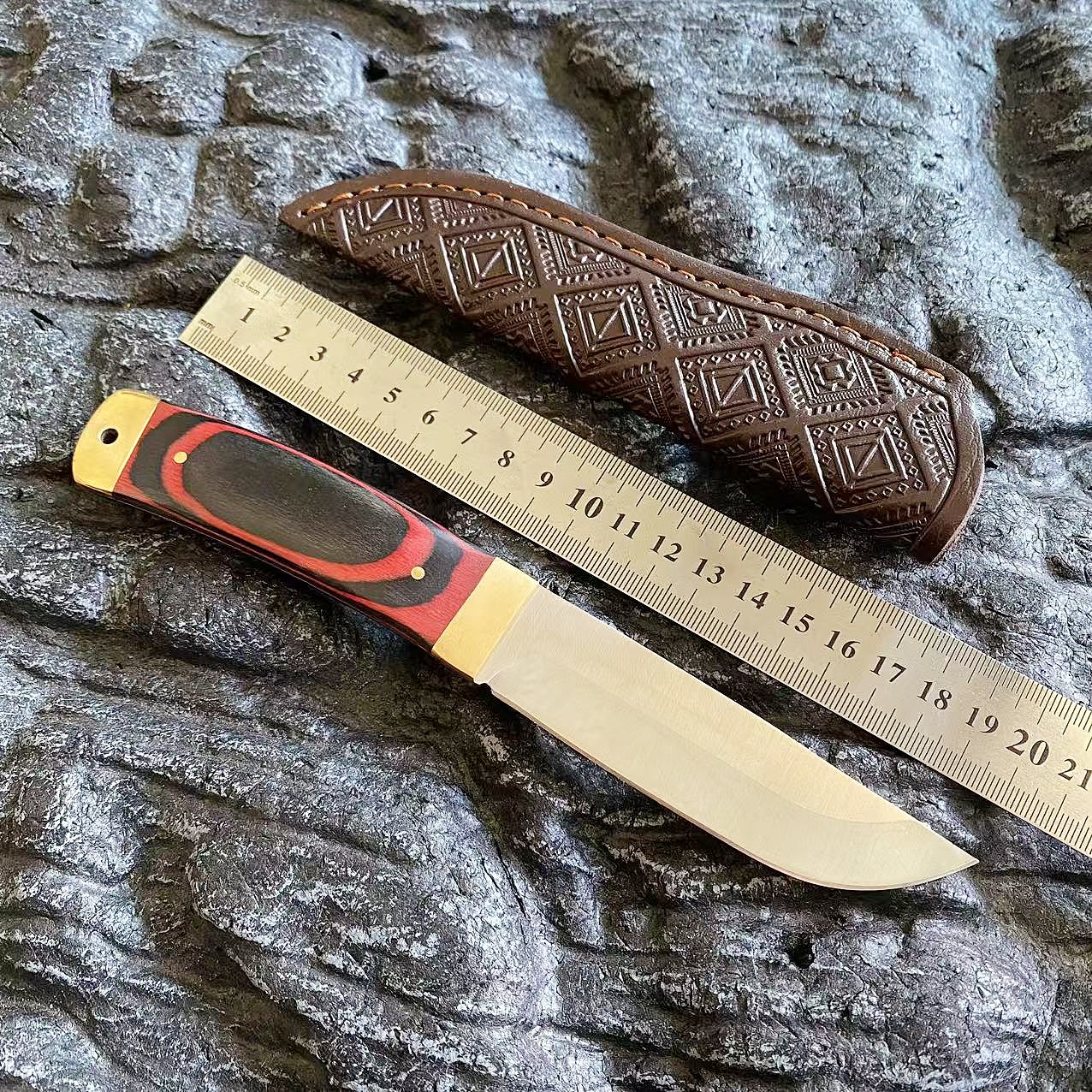 （新疆包邮）蒙古手把肉刀牛羊肉水果刀锋利锋利手工户外削皮刀具