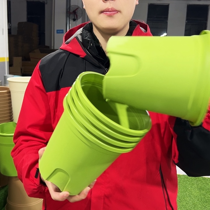 清仓圆控口18高18果绿色5只无托